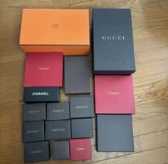 空箱 まとめ売り エルメス グッチ カルティエ シャネル ヴィトン