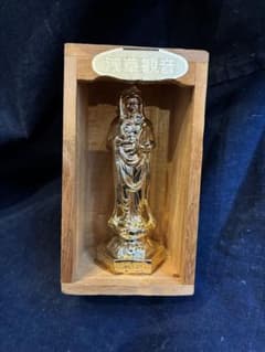 仏像 浅草観 箱入り 固定されてる 置物 縁起物 - メルカリ