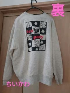 新品 ちいかわトランプ柄トレーナー しまむら/アベイル