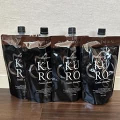 KURO クリームシャンプー ダークブラウン 4個セットのサムネイル