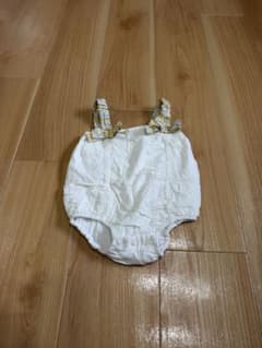 【petit main】小花柄ストラップ ロンパース　70cmのサムネイル