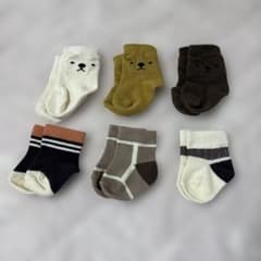 ベビー靴下 6足まとめ売りのサムネイル