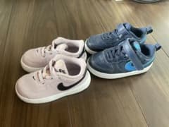 NIKE ベビーシューズ 2足セット　13センチ(ピンク)14センチ(ネイビー)のサムネイル