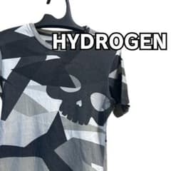 ハイドロゲン HYDROGEN 幾何学 迷彩 カモフラ スカル Tシャツ - メルカリ