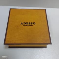ADESSO カフスボタン ラウンド ホワイト