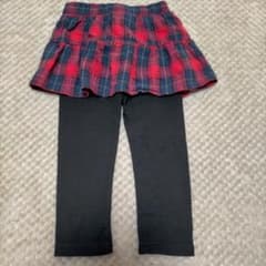 ELFINDOLL チェック柄 スカッツ 95cm