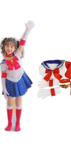 セーラームーン⭐️コスチュームセット 140のサムネイル