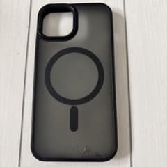 iPhone14 케이스 클리어 블랙 MagSafe 대응