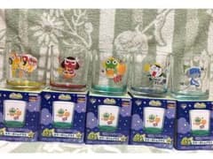 おまけ付き G賞カラーボトムグラス5種 コンプリートセット 一番くじ