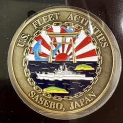米軍 チャレンジコイン　佐世保のサムネイル