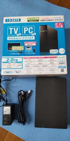I-O DATA 2TB 外付けハードディスク ジャンクのサムネイル