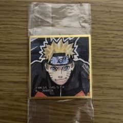 NARUTO ナルト　豆ガシャ　ミニ色紙　ナルトのサムネイル
