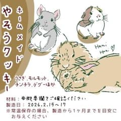 小動物用】野草クッキー30g、10g／うさぎ、モルモット、チンチラ