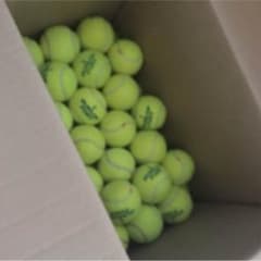 中古テニスボール42球のサムネイル