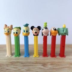 PEZ オールドペッツ ディズニーキャラクター 7個セット - メルカリ