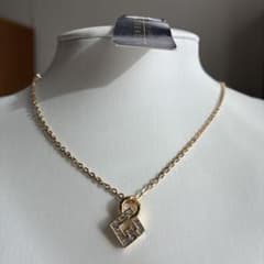 GIVENCHY ネックレス ゴールドカラー ラインストーン #434 - メルカリ