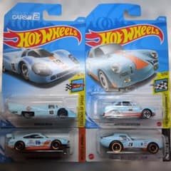 ホットウィール Gulf (ガルフ) 4台セット - メルカリ