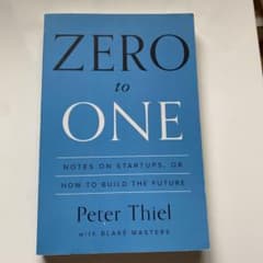 Zero to one 洋書のサムネイル