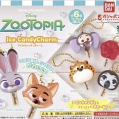 Zootopia Ice Candy Charm 4개 정리 판매