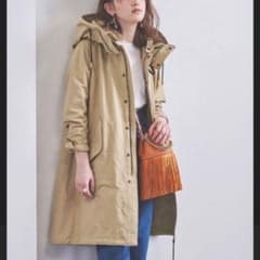 THE RERACS ロングモッズコート ベージュ 36 - メルカリ