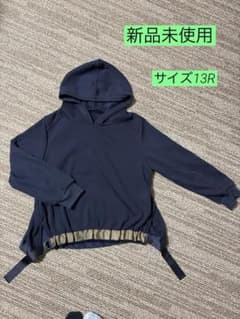 S*R パーカー ネイビー サイドベルトのサムネイル