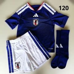 adidas サッカー日本代表 ユニフォーム 上下セット 120cm - メルカリ