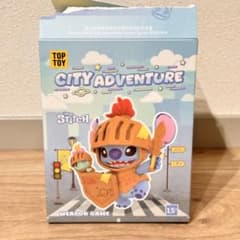 スティッチ　フィギュア　CITY ADVENTURE 暗中調査　開封済みのサムネイル