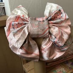 大人用正絹袋帯からの七五三簡単付け帯です❣️大人の方もご使用になれます。のサムネイル