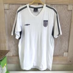 【イングランド代表 2002】UMBROユニフォーム イングランド代表 2002 ユニフォーム アンブロ UMBRO ヴィンテージM白