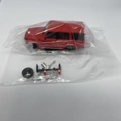 ランドクルーザー LANDCRUSER 70 レッド　1/64のサムネイル