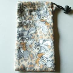 HANE USA クリーナー巾着☆豹柄☆のサムネイル