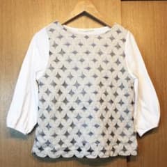 MELROSE Claire（メルローズ クレール） レース カットソー 七分袖のサムネイル