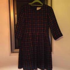 BEAMS チェックワンピースのサムネイル