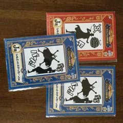ワンピース一番くじコロシアム決戦編シルエットステッカー3枚のサムネイル