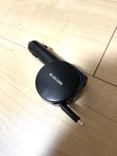 未使用品！エレコム Type-C 車充電器のサムネイル