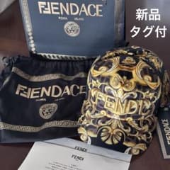 フェンダーチェ マルチカラーシルク ベースボールキャップ 新品タグ 