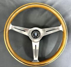 ★ナルディクラシックウッドポリッシュ/ヴィンテージ【当時物】37Φ？ NARDI☆ナルディクラシックウッドポリッシュ/【当時物】ヴィンテージ