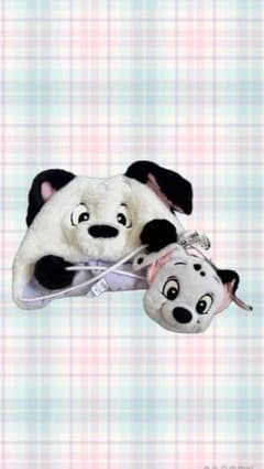 Disney 101 Dalmatians Fan Cap x Pouch