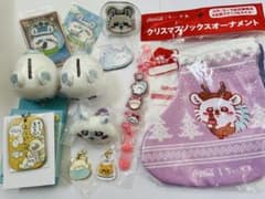 ちいかわ モモンガ グッズセット クリスマスオーナメント　ラバーバンド他計12点