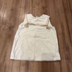 Cottoli ストライプ フリル付きワンピースのサムネイル