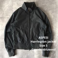 ASPESI ナイロン ハリントンジャケット スウィングトップ ショート丈 S