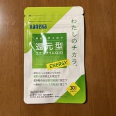 Kanekaカネカ機能性関与成分還元型コエンザイムQ10わたしのチカラ30粒入れのサムネイル