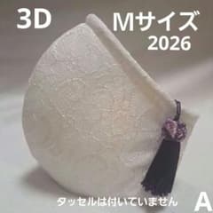 レース5層仕立てM 裏側3層ハニカムメッシュ 飛沫防止 花粉対策 洗える