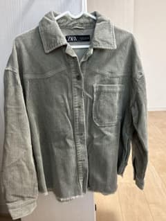ZARA コーデュロイ 長袖 シャツ ジャケットのサムネイル