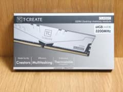 TEAM T-Create DDR4-3200 32GB × 2枚 （64GB） - メルカリ