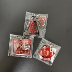 【バラ売り可】千葉ジェッツ 田代直希選手 アクリルキーホルダー 3点セットのサムネイル