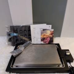 【たこやきプレート未使用】BALMUDA ホットプレートK10A-BK たこ焼き