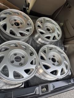 本日価格‼️希少 ‼️GA2 シティ ホンダ純正アルミホイール 5.0J-13 本日価格‼️希少 ‼️GA2 シティ ホンダ純正アルミホイール 5.0J