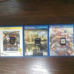 計6点セット！psvita専用ソフト3本・その他3点のサムネイル
