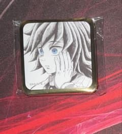 鬼滅の刃 ダイニング 柱稽古編 お楽しみくじ スクエア缶バッジ 冨岡